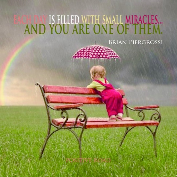 You are a Small Miracle | POSITIVE THOUGHTS ON LIFE